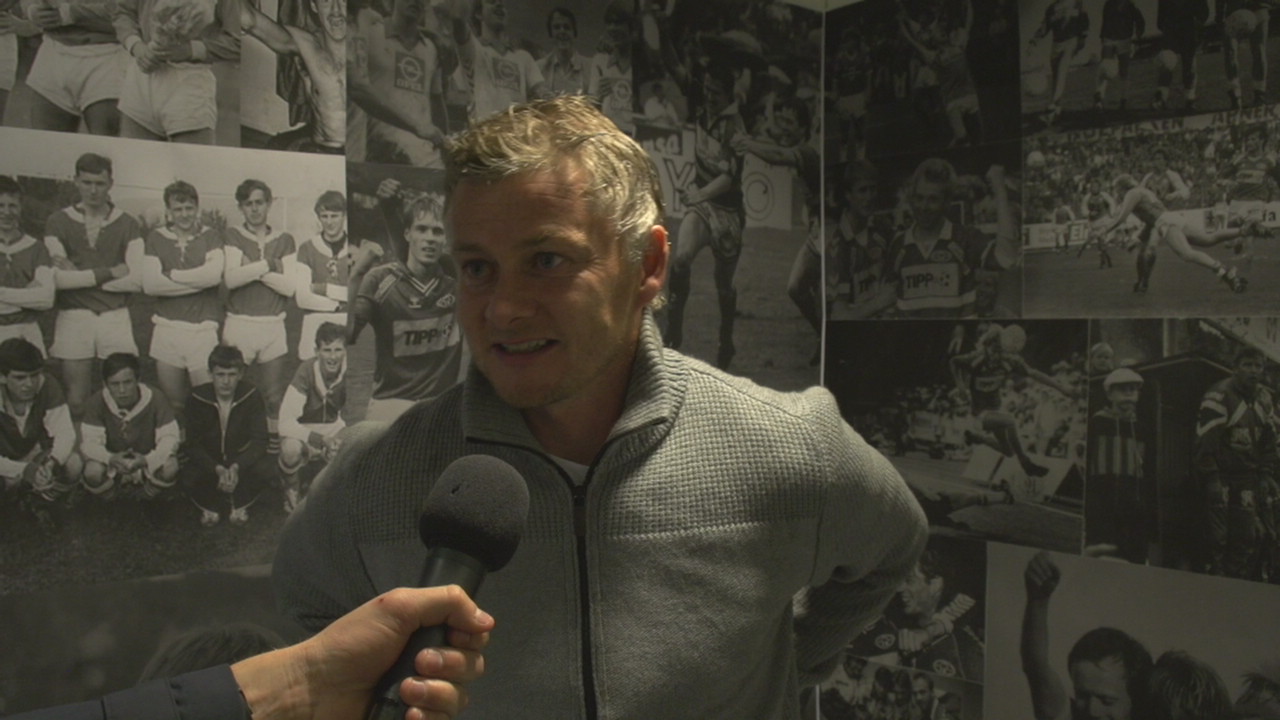 Solskjær etter kampen mot Viking